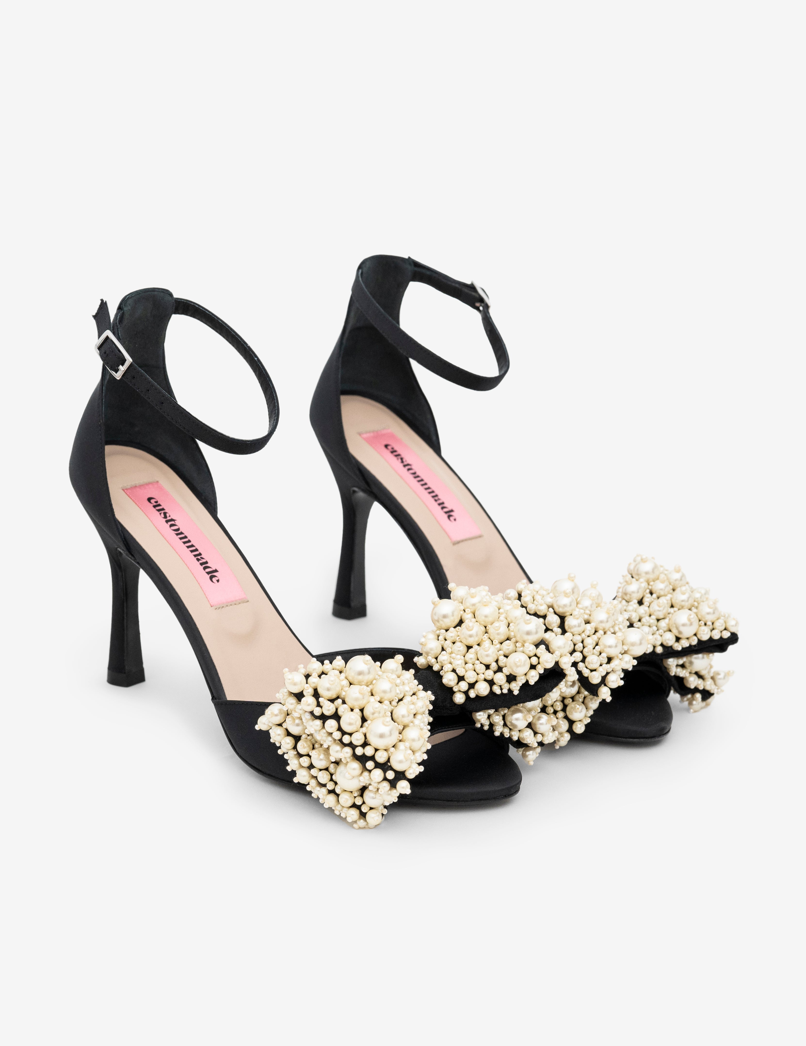 ICONIC pearl bow sandal