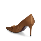 Violetta Satin Caramel