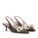 Florence Leather Pearl Slate Mink