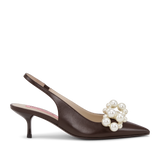 Florence Leather Pearl Slate Mink