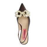 Florence Leather Pearl Slate Mink