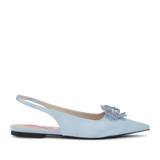 Fiona Satin Crystal Light Blue