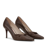 Violetta Leather Slate Mink