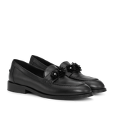 Carmen Leather Bloom Black