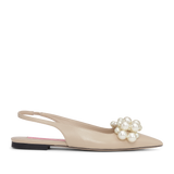 Fiona Leather Pearl Cream