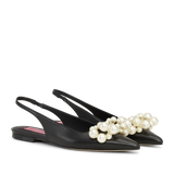 Fiona Leather Pearl Black