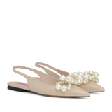 Fiona Leather Pearl Cream