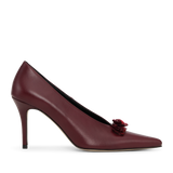 Victoria Leather Rose Burgundy