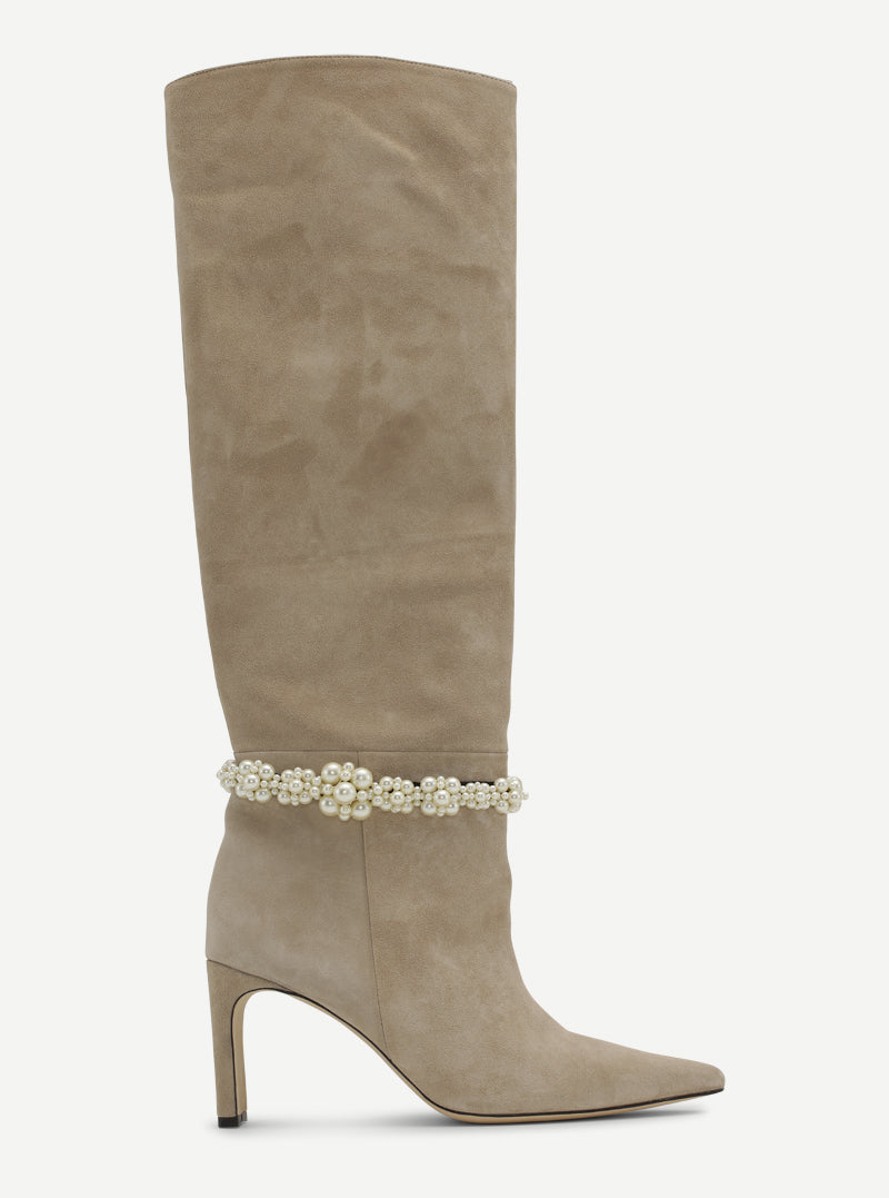 Custommade Assie Suede Boots 932 Moon Rock