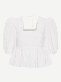 Custommade Darine Shirt 001 Bright White
