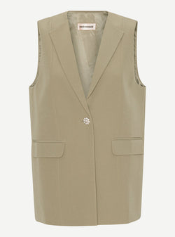 Custommade Fanila Vest 344 Mermaid Green