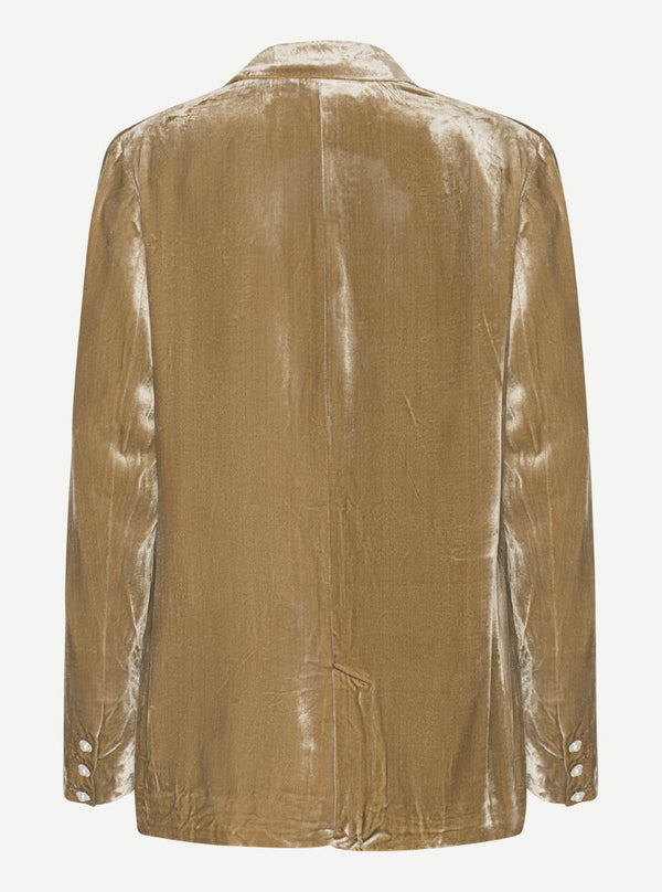 Custommade Fanilou Velvet Blazer 680 Ermine