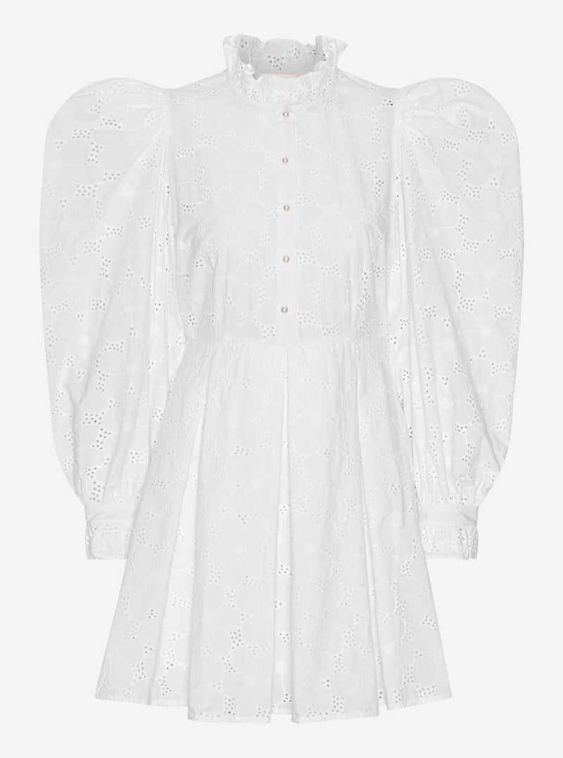 Custommade Linora Dress 001 Bright White