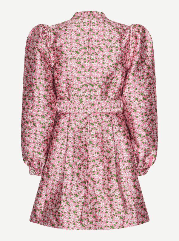 Custommade Lynett Jacquard Dress 157 Sea pink